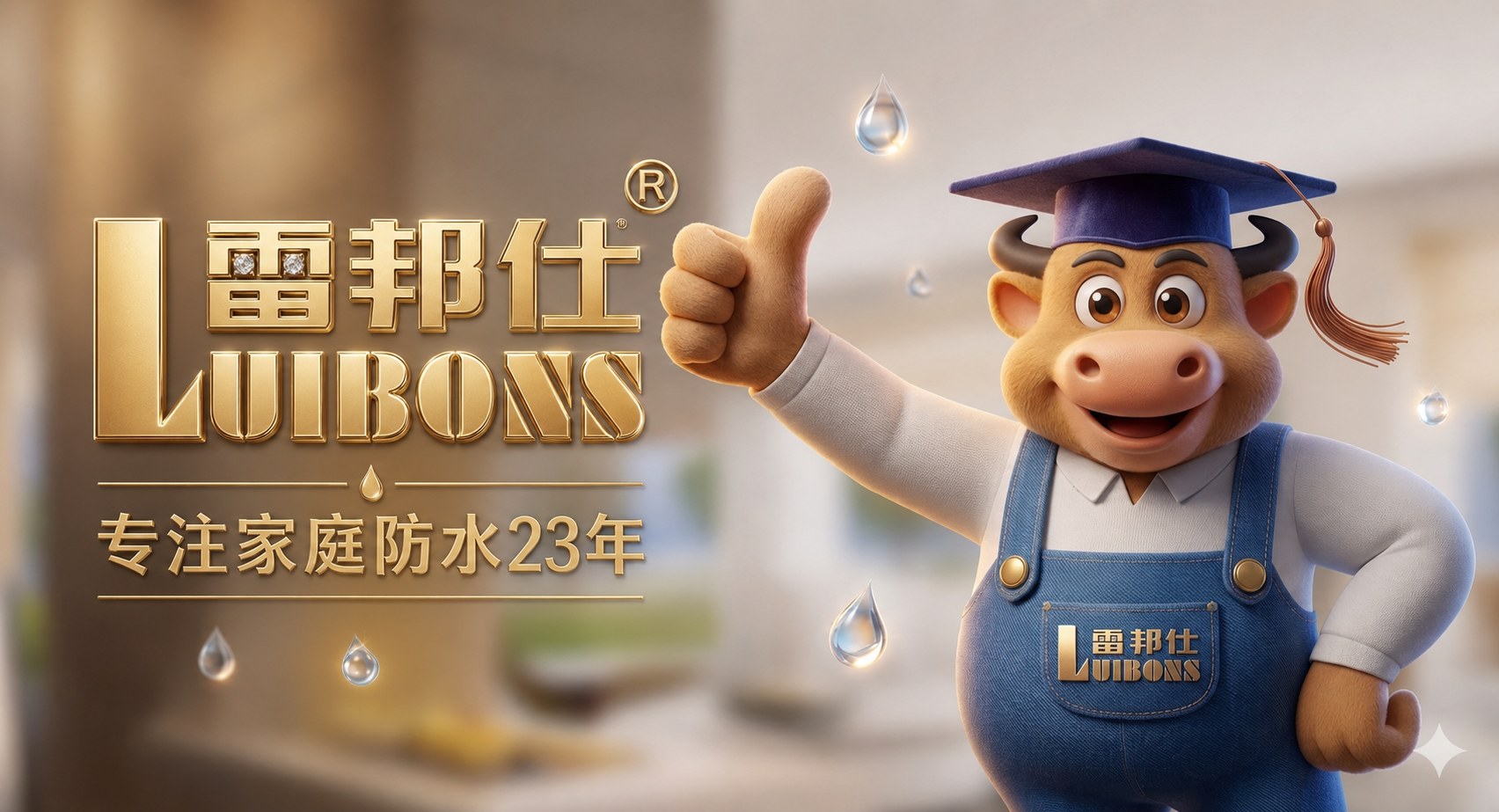雷邦仕专注家庭防水23年
